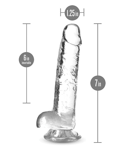 Blush Naturally Yours 7" Crystalline Dildo