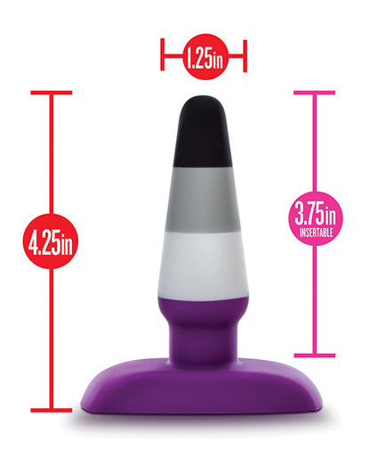 Blush Avant Asexual Pride P7 Plug - Ace