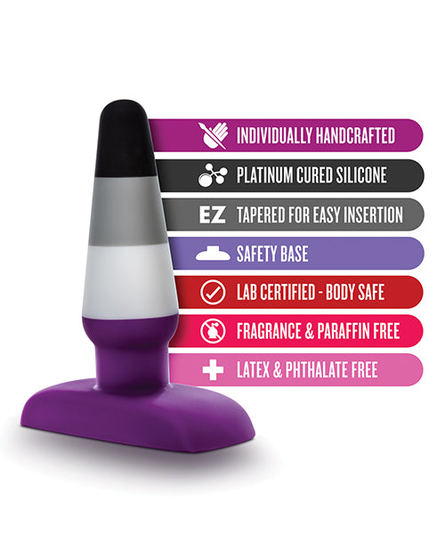 Blush Avant Asexual Pride P7 Plug - Ace