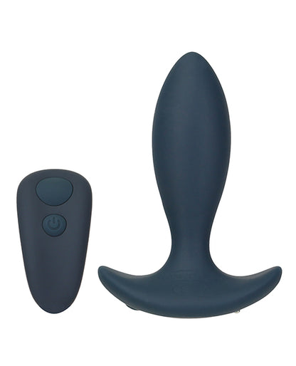 Lux Active Throb Anal Pulsating Massager W-remote - Dark Blue