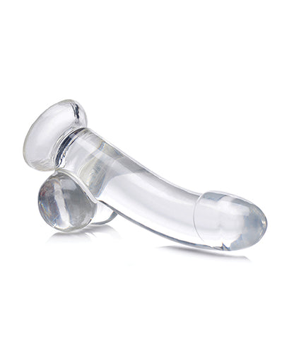Curve Novelties Jock C-thru 8" Dong W-balls - Clear