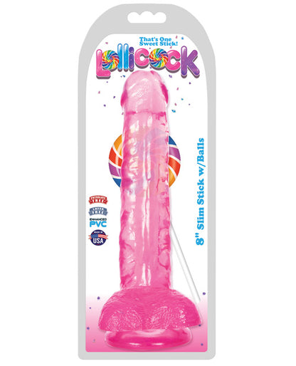 Curve Novelties Lollicock Slim Stick W/balls