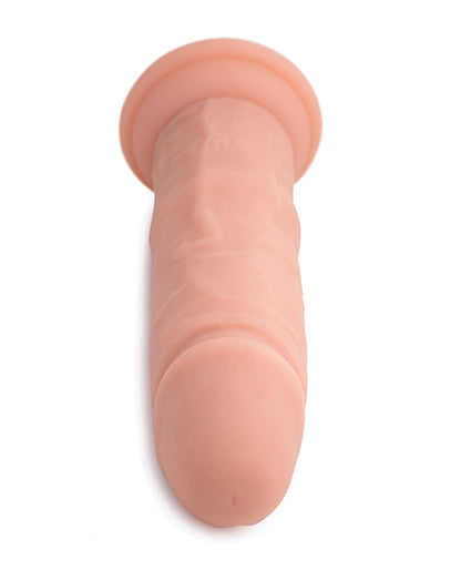 Curve Novelties Big Shot 7" Vibrating 21x Silicone Dildo W-out Balls W-remote - Light