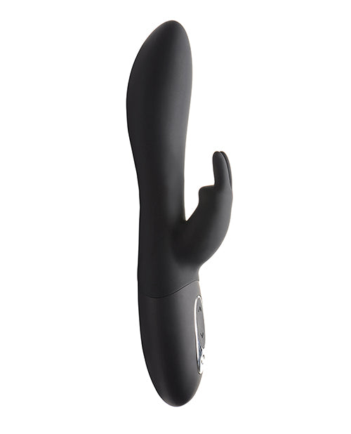 Curve Novelties Power Bunnies Dizzy Rotating Vibrator W-rotating Beads - Black