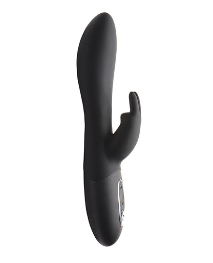 Curve Novelties Power Bunnies Dizzy Rotating Vibrator W-rotating Beads - Black