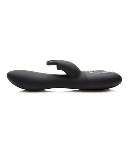 Curve Novelties Power Bunnies Dizzy Rotating Vibrator W-rotating Beads - Black