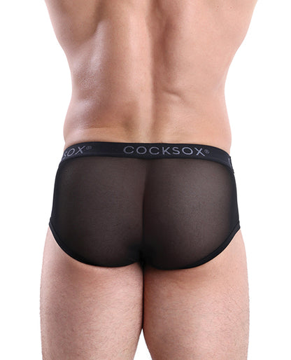 Cocksox Mesh Contour Pouch Sports Brief Black Shadow