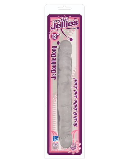 "Crystal Jellies 12"" Jr. Double Dong"