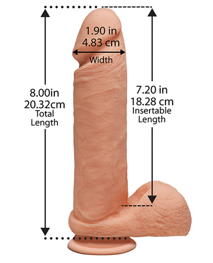 "The D 8"" Perfect D W/ Balls"