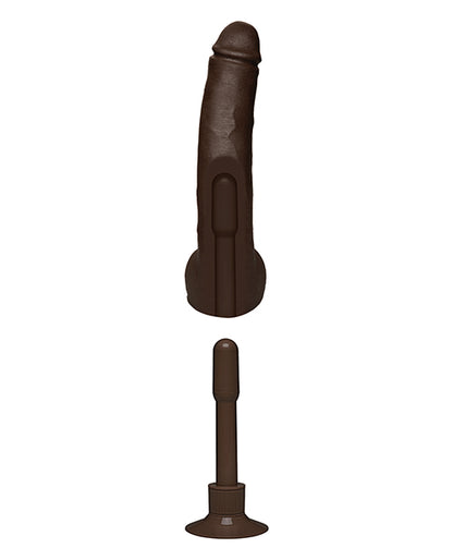 Signature Cocks Ultraskyn 12" Cock Vibrating W- Vac-u-lock Suction Cup- Safaree Samuels Anaconda