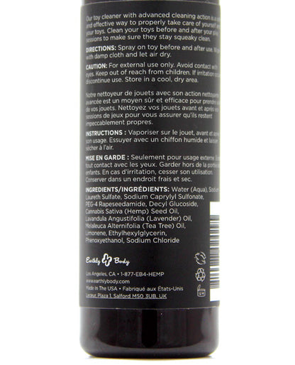 Earthly Body Hemp Seed Toy Cleaner - 4 Oz