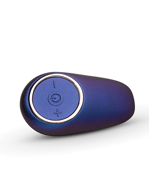 Hueman Black Hole Anal Vibrator W-cock Ring - Purple
