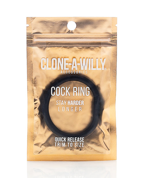 Clone-a-willy Cock Ring - Black