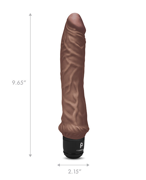 Powercocks 8" Girthy Realistic Vibrator