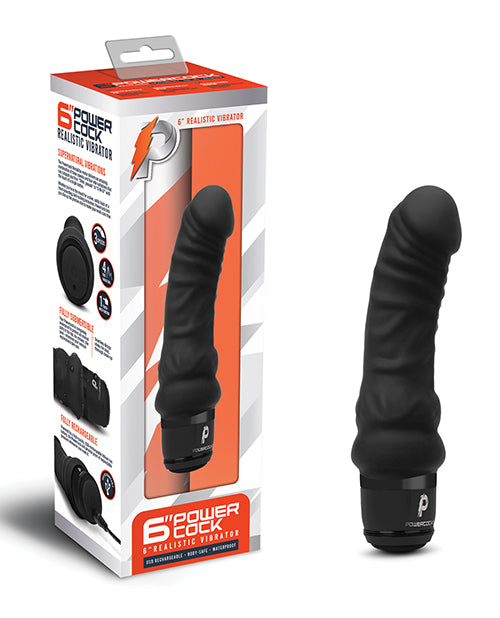 Powercocks 6" Realistic Vibrator