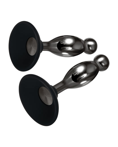 Evolved Joy Sticks 2 Pc Plug Set - Black-chrome