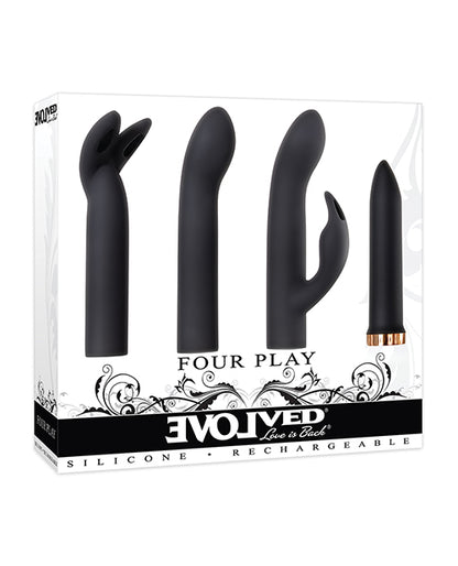 Evolved Four Play Kit - Black-rose Gold