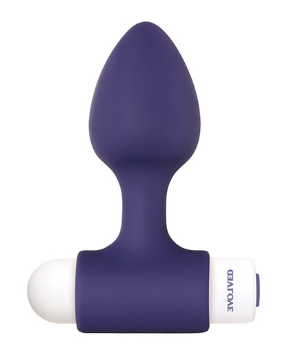 Evolved Dynamic Duo Anal Rechargeable - Purple-white
