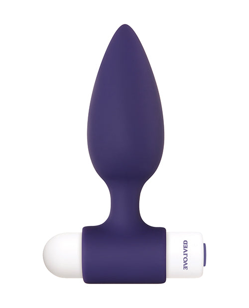 Evolved Dynamic Duo Anal Rechargeable - Purple-white