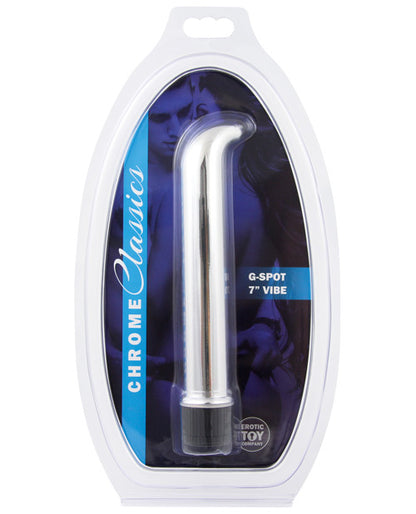 "Erotic Toy Company Chrome Classics 7"" G Spot Vibe"