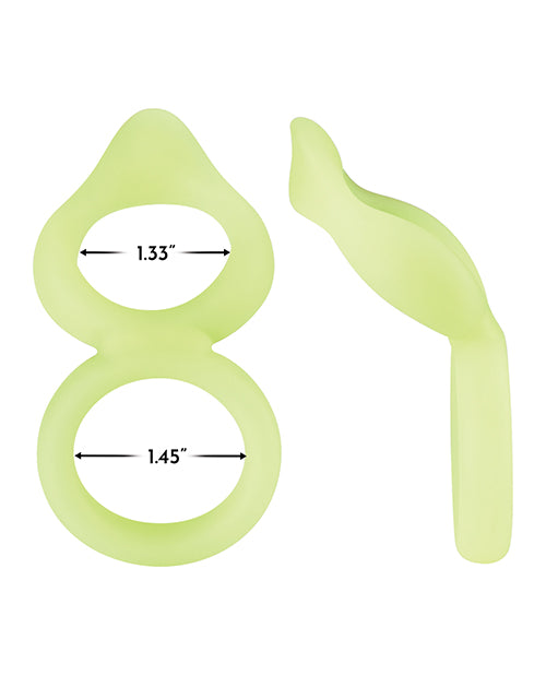 Forto F-88 Double Ring Liquid Silicone Cock Ring