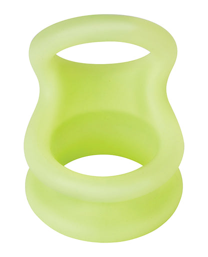 Forto F-20 60-77mm Liquid Silicone Balls Stretcher - Glow In The Dark