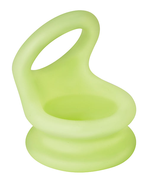 Forto F-20 60-77mm Liquid Silicone Balls Stretcher - Glow In The Dark