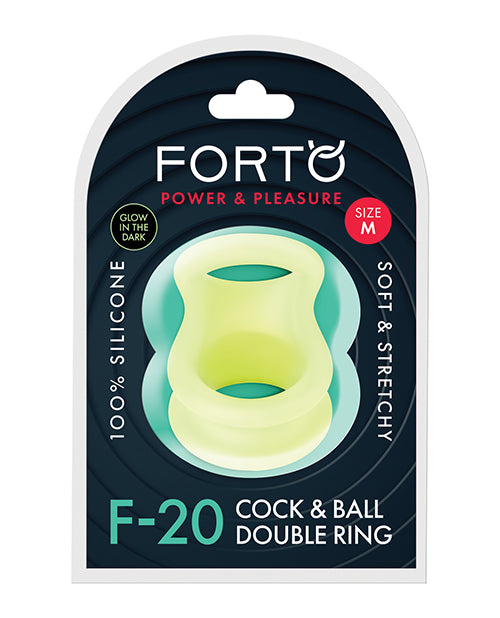 Forto F-20 55-72mm Liquid Silicone Balls Stretcher - Glow In The Dark