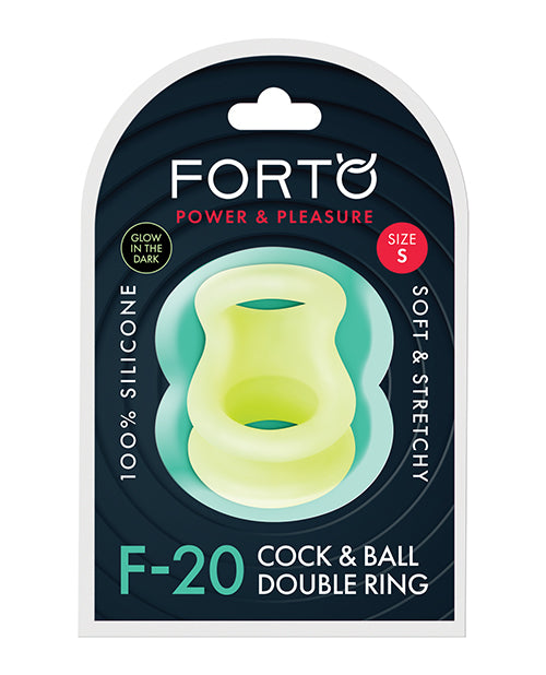 Forto F-20 50-67mm Liquid Silicone Balls Stretcher - Glow In The Dark