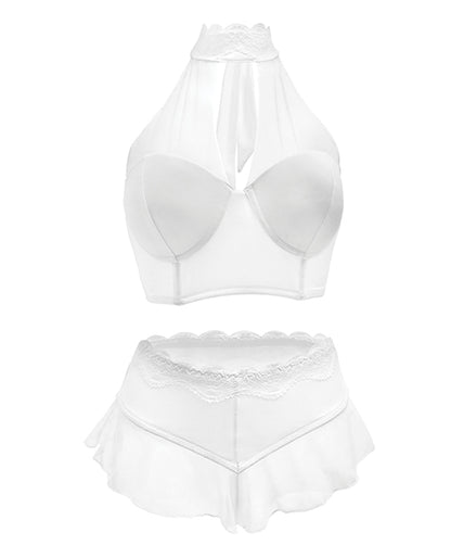 Premiere Embroidered Halter & Panty