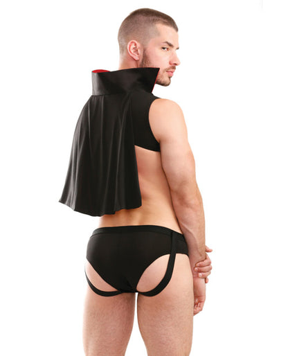 Mens Play Dragula Harness Cape & Underwear