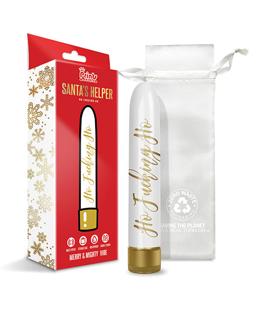 Santa's Helper Merry & Mighty Vibe W-storage Bag - Ho Fucking Ho