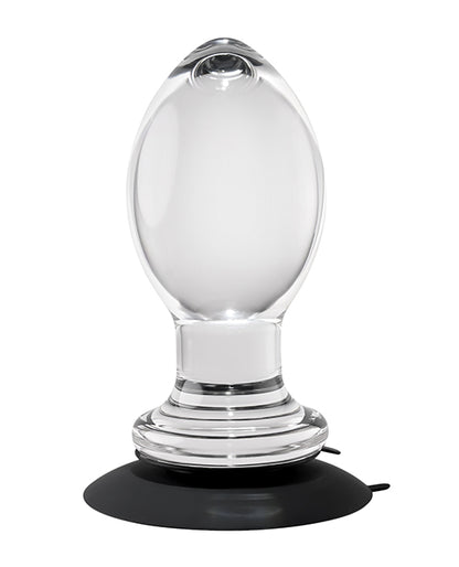 Gender X Crystal Ball Plug W-suction Cup - Clear