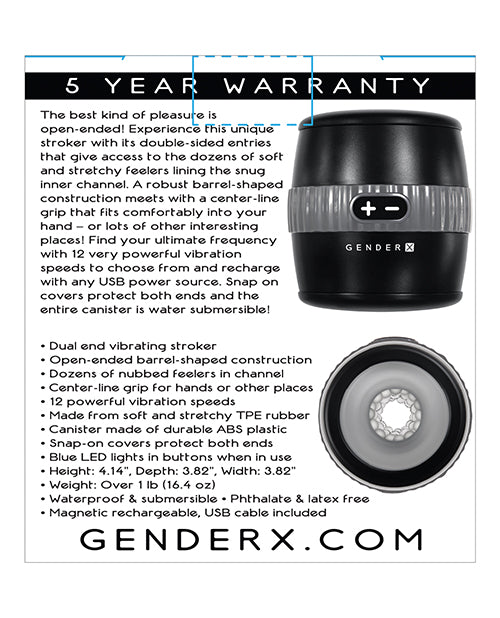 Gender X Barrel Of Fun  - White-clear