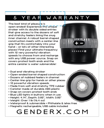 Gender X Barrel Of Fun  - White-clear