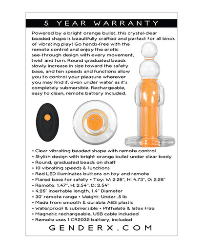 Gender X Orange Dream - Clear-orange