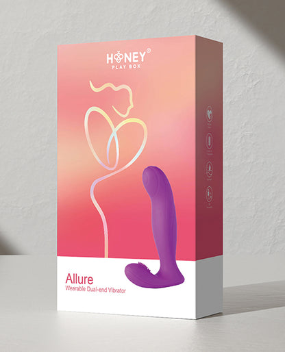 Allure Wearable G Spot Vibrator W- Clit Stimulator
