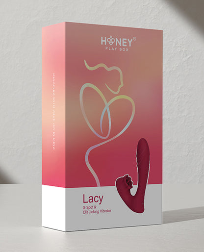 Lacy G-spot Vibrator W-tongue Licker