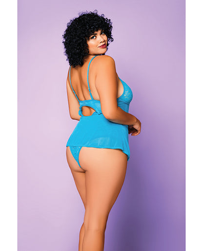 Dark In Love Teddy Teal