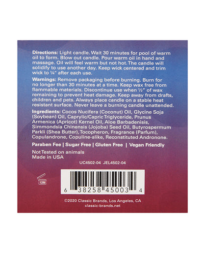 Jelique Massage Candle - 4 Oz