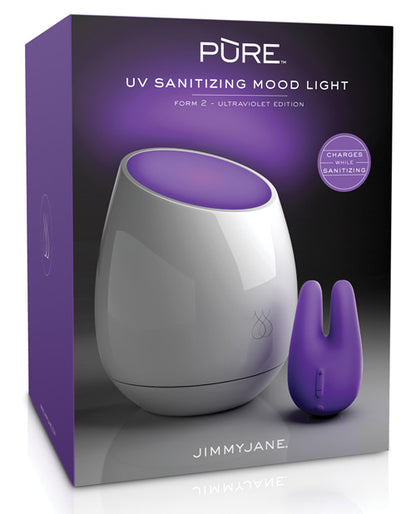 Jimmyjane Pure Uv Sanitizing Mood Light Form 2 - Ultraviolet Edition