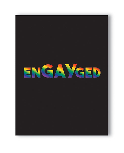 Engayged Naughty Greeting Card