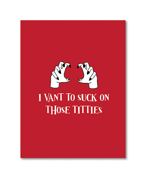 Vant Greeting Card