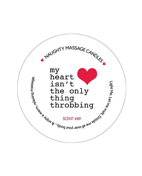 Kama Sutra Mini Massage Valentines Candle - 1.7 Oz