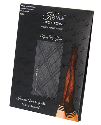 Kix'ies Tiffany Diamond Thigh High