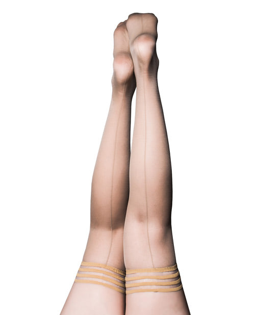 Kix'ies Vanessa Nude W/nude Back Seam