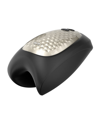 Man Wand Heat And Vibration Pulsion - Black