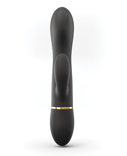 Dorcel Glam Rabbit Vibrator - Black-gold