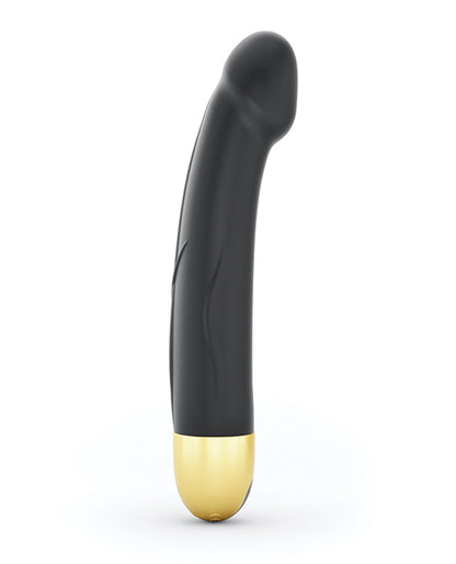 Dorcel Real Vibration M 8.6" Rechargeable Vibrator 2.0 - Black-gold