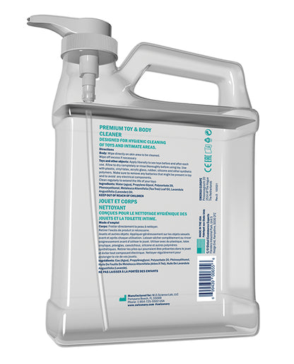 Swiss Navy Toy & Body Cleaner - 1 Gal Pump